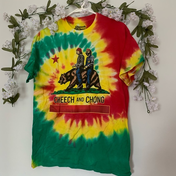 Tops - Cheech and Chong Tie Dye Tshirt